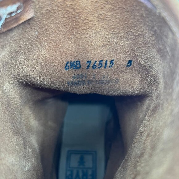 Frye Brown Leather Buckle Ankle Boots | Size 6.5 - Picture 4 of 12